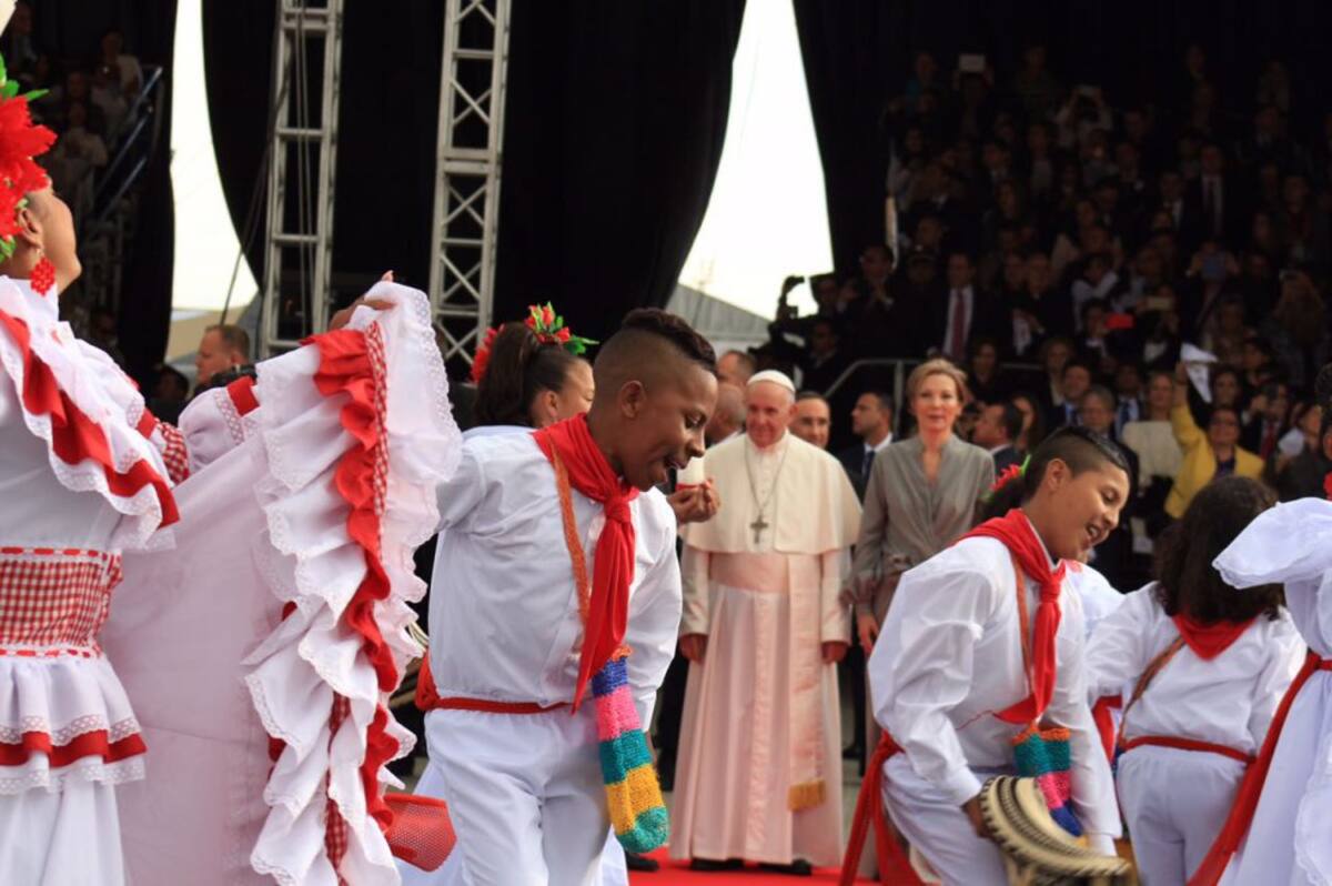Este es un gran evento para todos los colombianos ya que es otro paso para la paz.