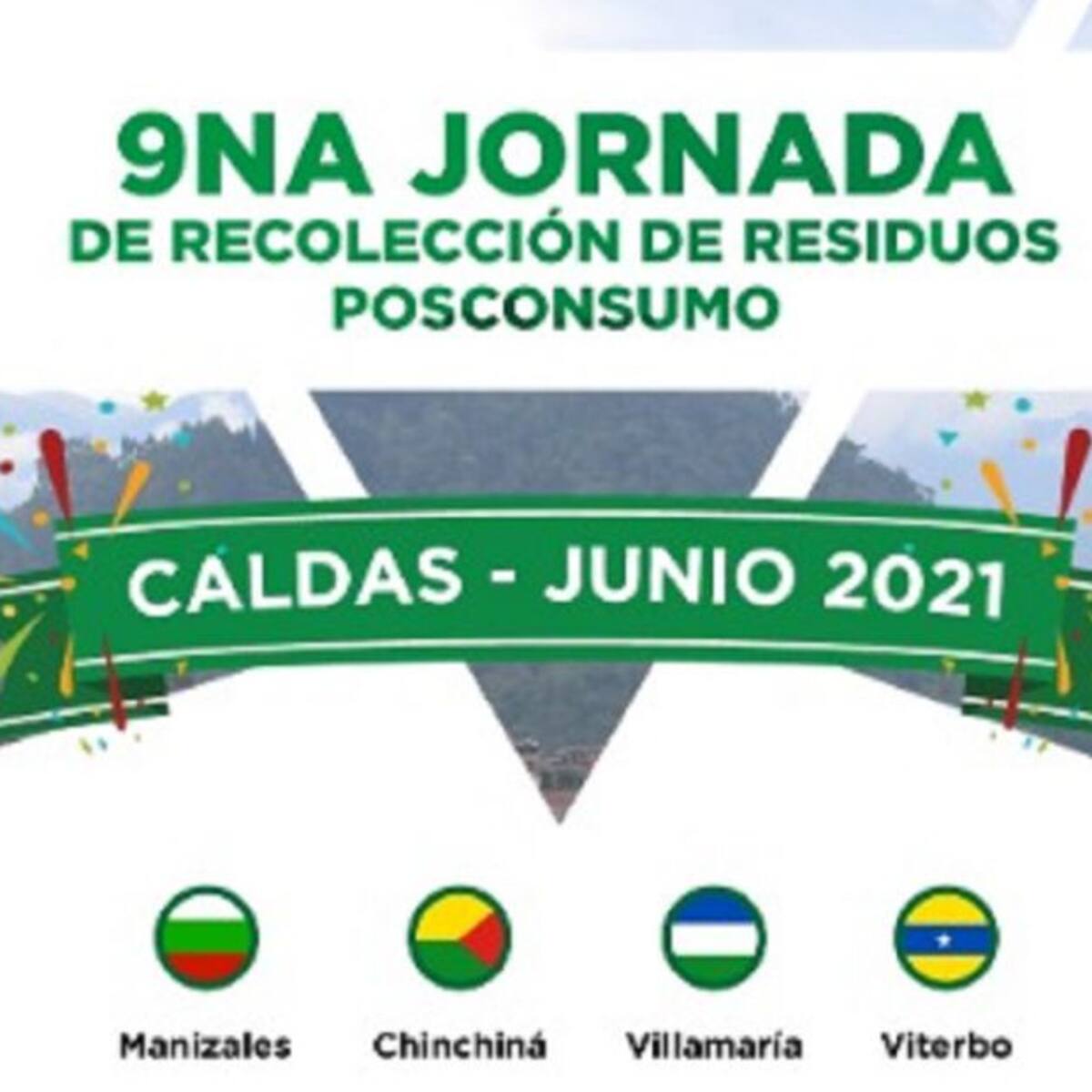 Caldas se alista para la novena jornada de recolección de residuos