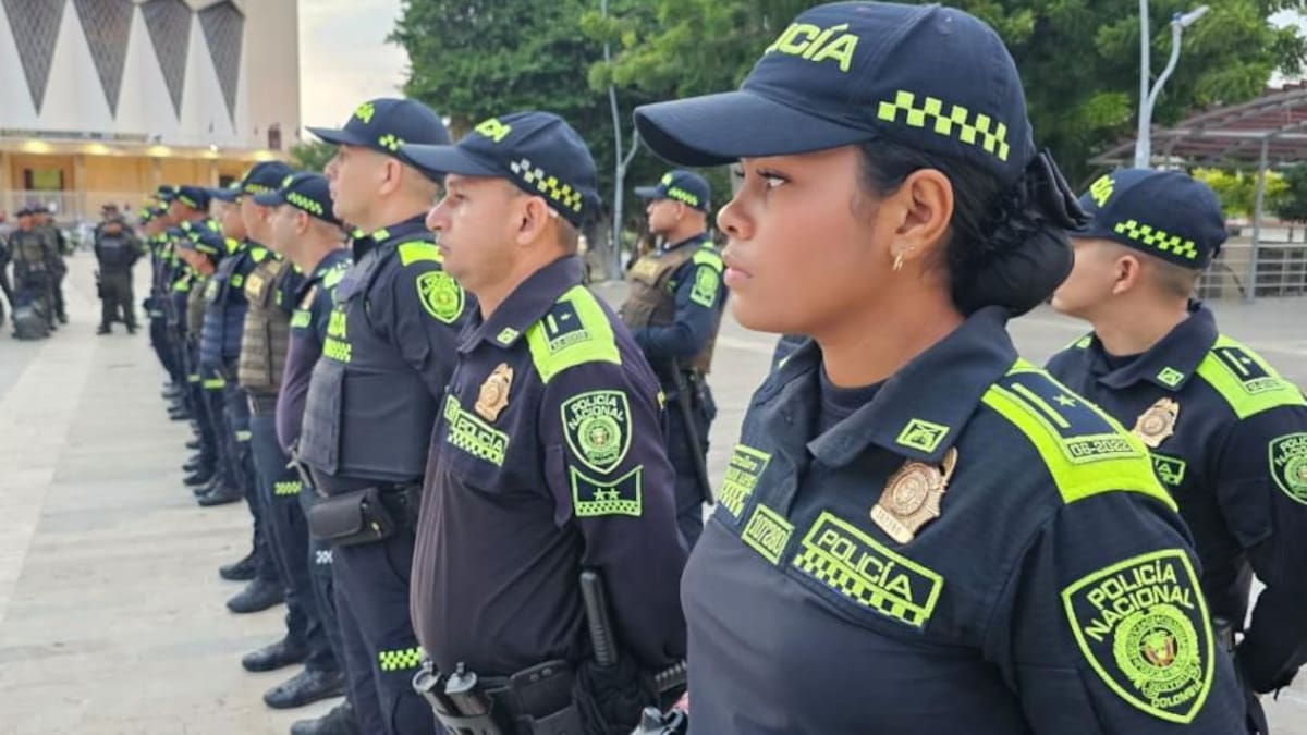 Debut de Colombia en el Mundial: más de 1.200 policías garantizarán la seguridad en Barranquilla