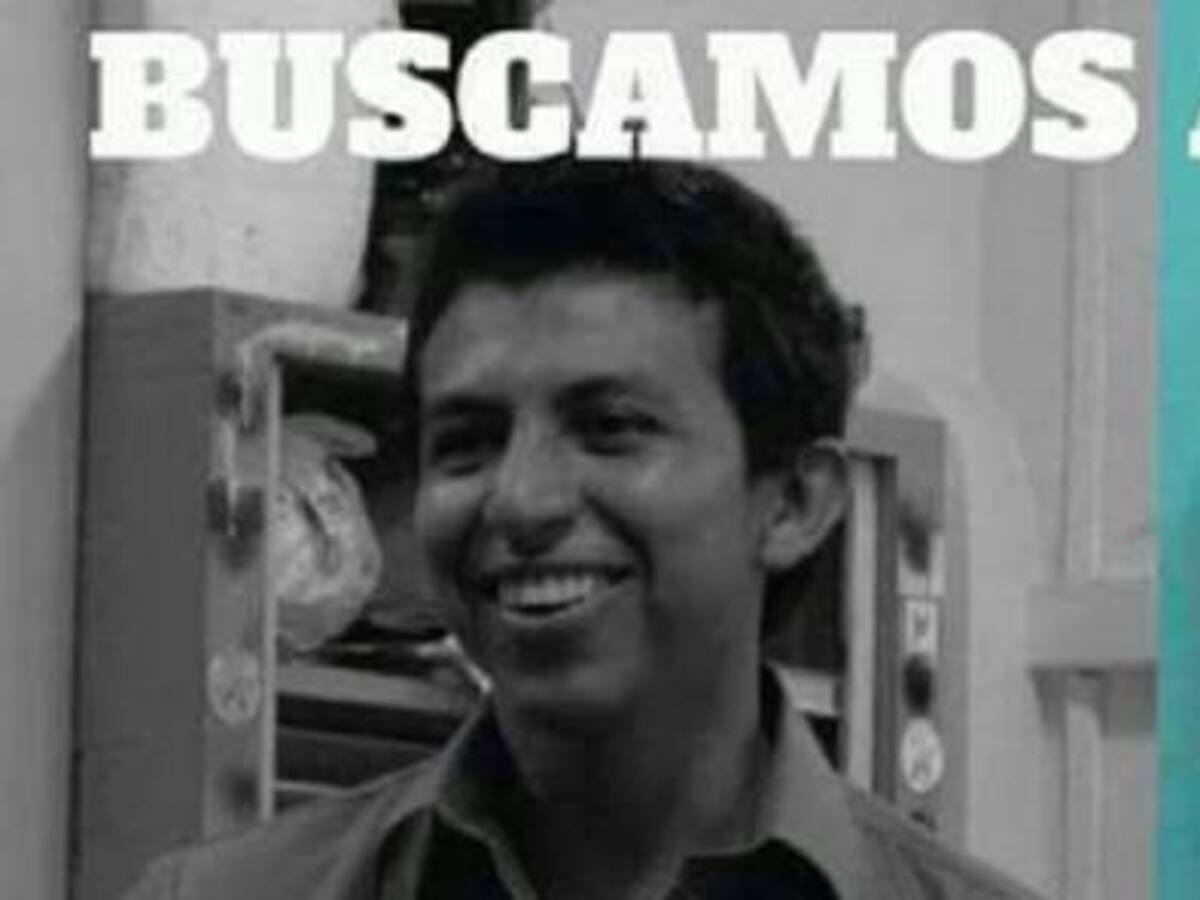 Estudiante de Medicina de Universidad del Valle, desaparecido desde el 30 de octubre