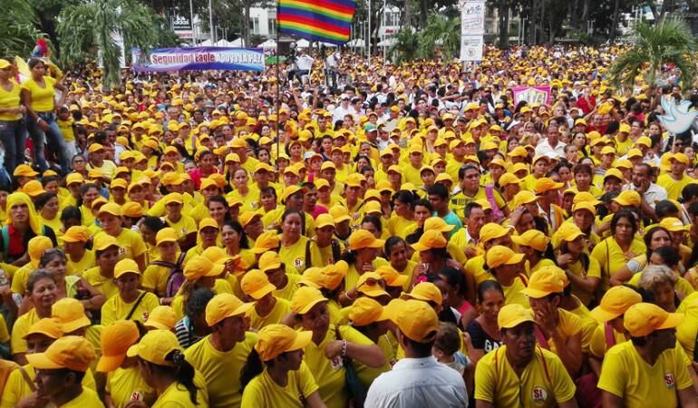 Cucuteños participaron en refrendación de los acuerdos de paz entre el gobierno nacional y las Farc