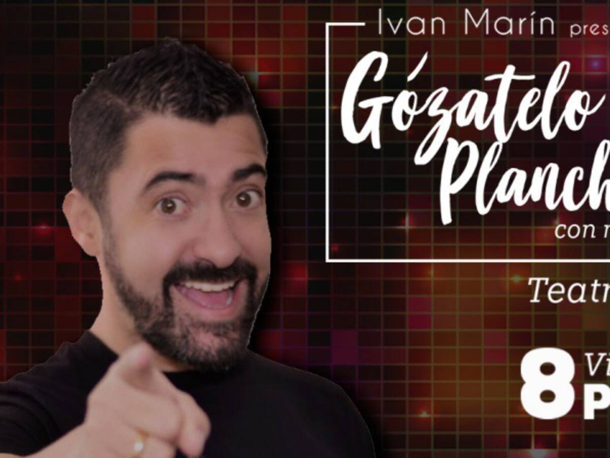 Gózatelo planchando: un show de comedia que estará en noviembre en Bogotá