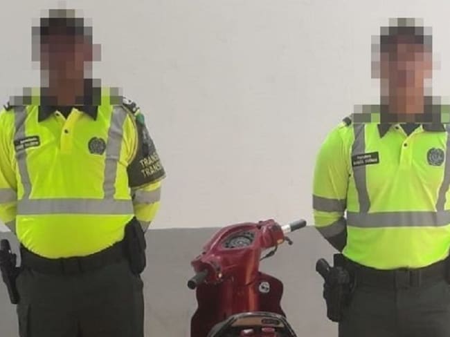 Recuperan motocicleta robada en la vía Bodega – Mompox, en Bolívar