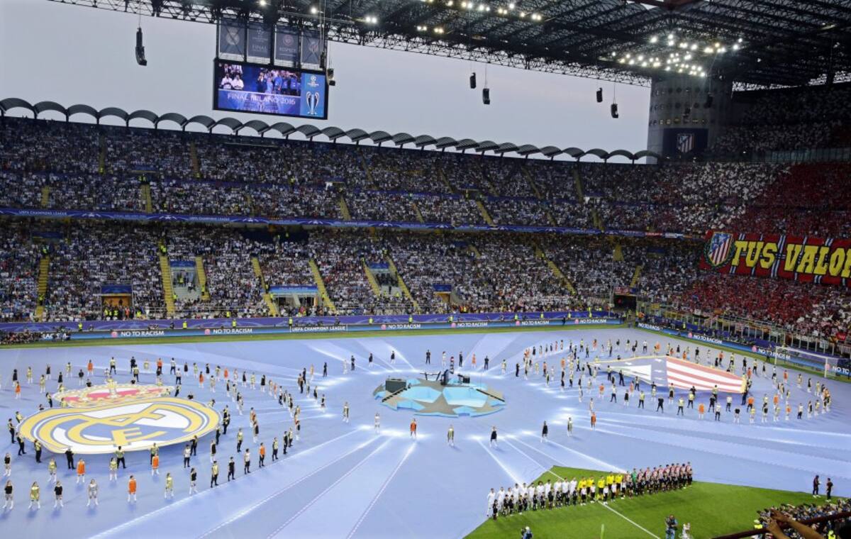 La Final de la Liga de Campeones se realizó en Milán (Italia) en el estadio San Siro.