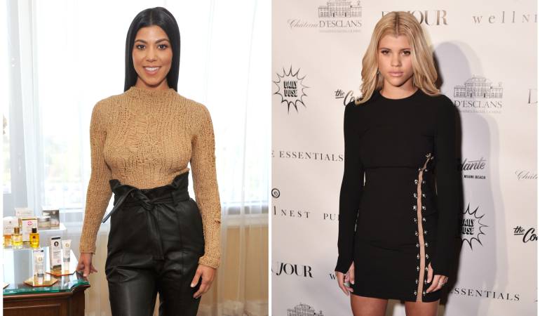 Kourtney Kardashian y Sofia Richie