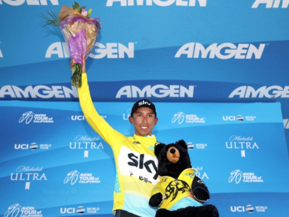 ¡Egan Bernal, campeón del Tour de California!