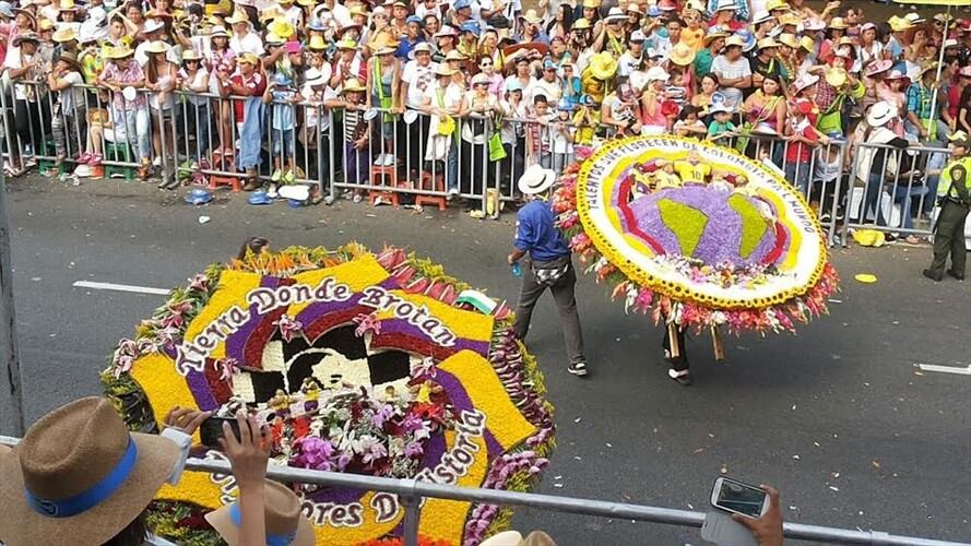 Feria de las Flores. Foto: La W.