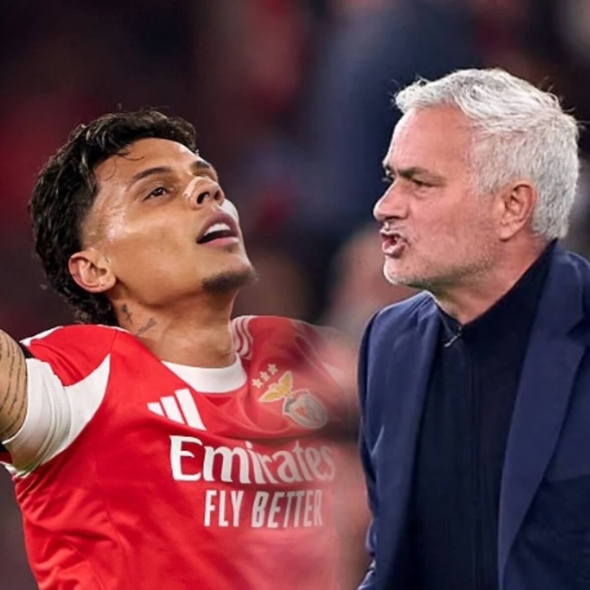 Mourinho defendió a Ríos de críticas y lo elogió tras ser figura en Champions: “Es un gran jugador”