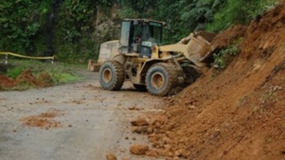 Dos personas sepultadas deja avalancha de lodo y piedra en Samacá, Boyacá