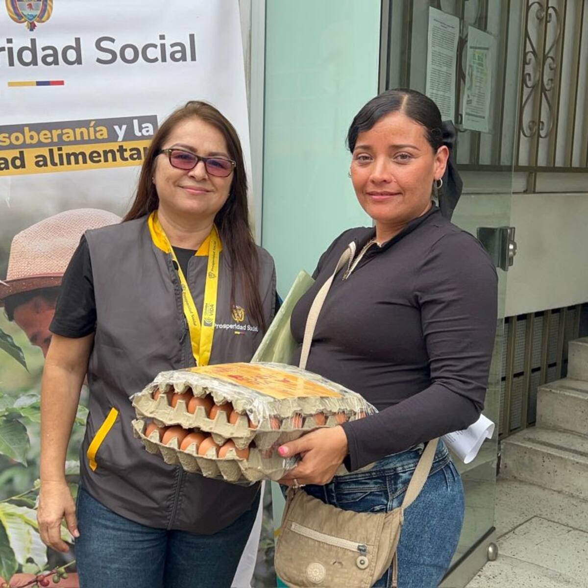 2688 Hogares vulnerables o en condición de pobreza en Quindío beneficiados con la entrega de huevos