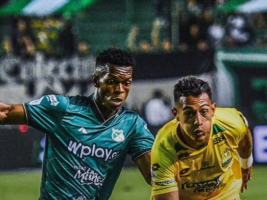 Cali y Bucaramanga igualaron sin goles en Palmaseca / Twitter: @ABucaramanga.