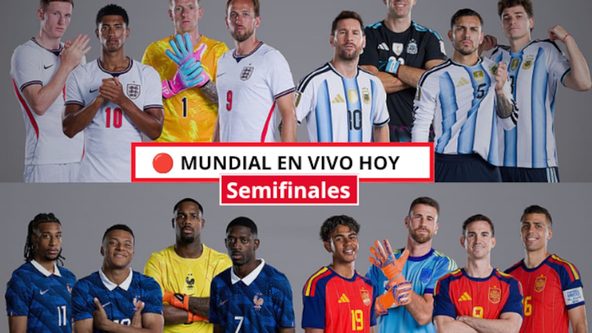 🔴 Mundial EN VIVO HOY: Semifinales EN DIRECTO, tabla de goleadores, próximos partidos y lo último