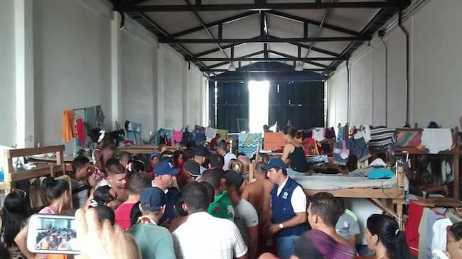 Migrantes en Turbo - Imagen de referencia. Foto: Colprensa