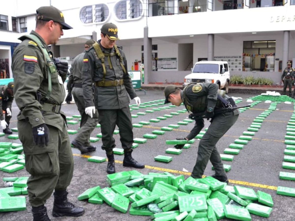 Una tonelada de marihuana fue incautada en Risaralda