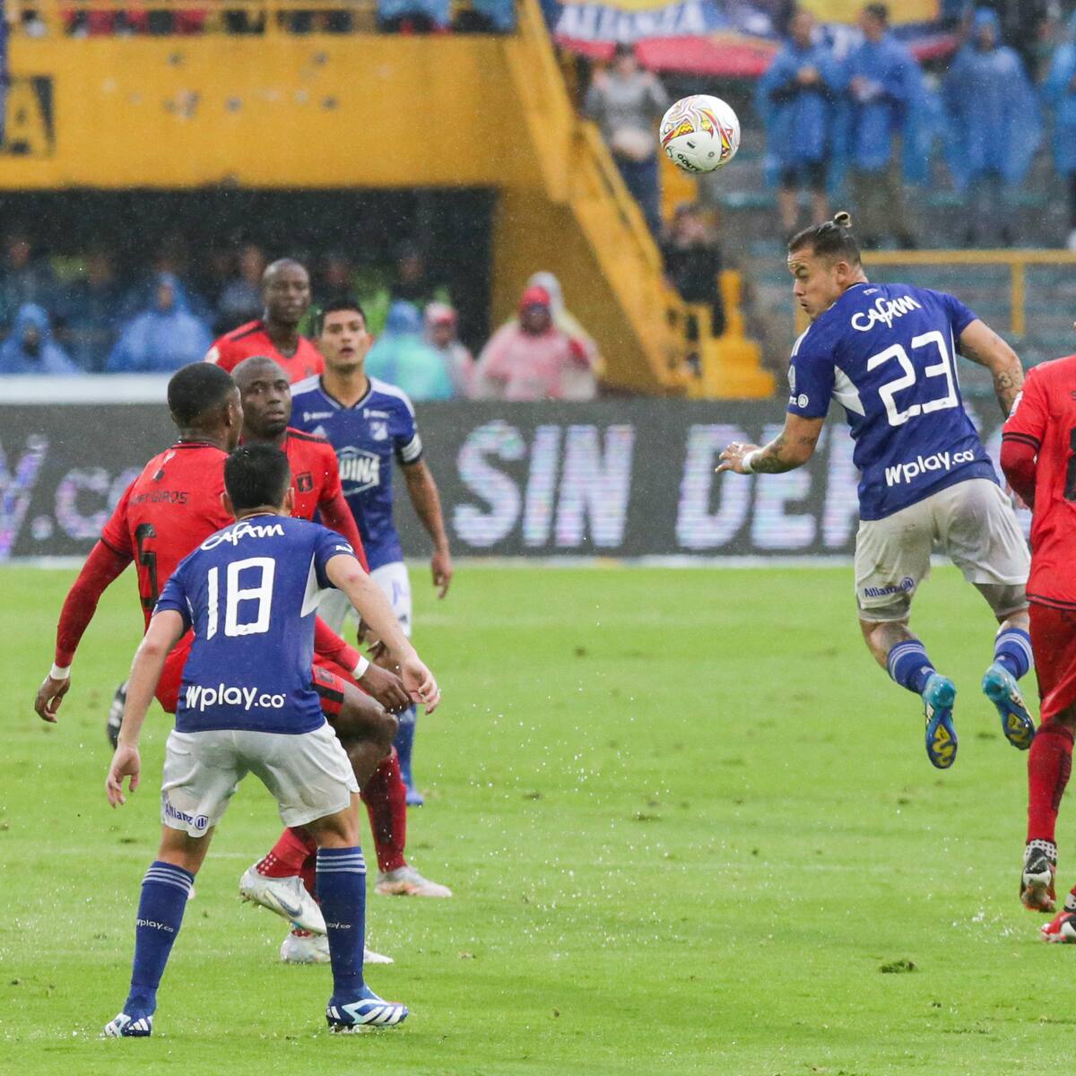 Millonarios Vs. América, un clásico sin David Mackalister Silva y sin Adrián Ramos