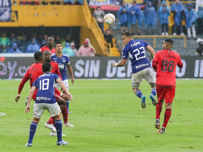Millonarios y América vuelven a enfrentarse tras los cuadrangulares finales del semestre pasado. (Colprensa - Mariano Vimos)