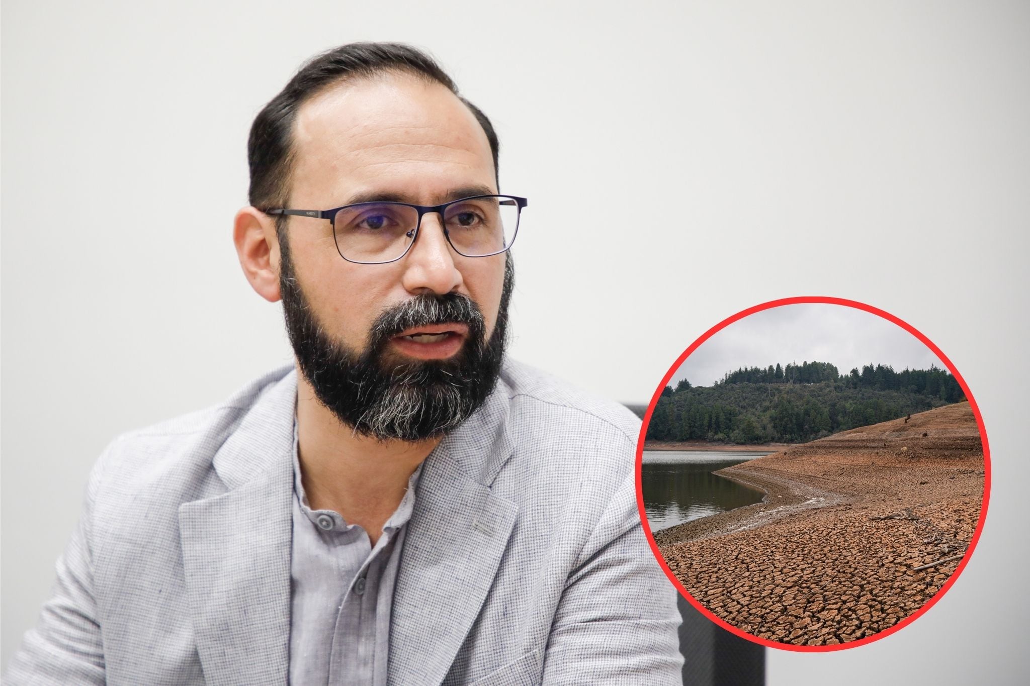 Andrés Camacho, ministro de Minas y Energía - Bajos niveles en los embalses. / Fotos: Colprensa
