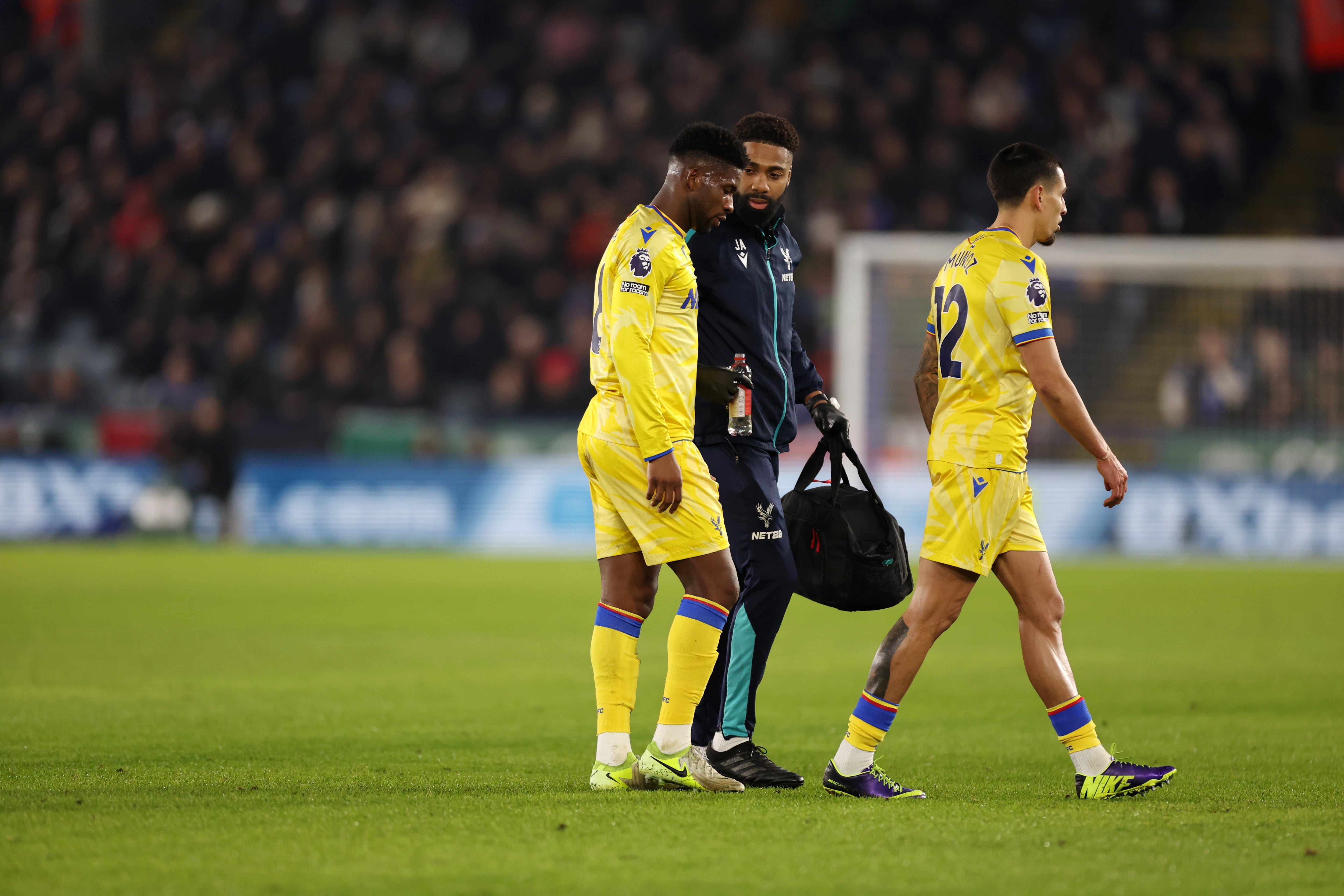Jefferson Lerma, volante del Crystal Palace. (Photo by Plumb Images/Leicester City FC via Getty Images)