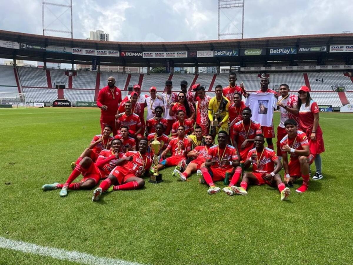 Valle se coronó campeón del Campeonato Nacional sub-19 de fútbol