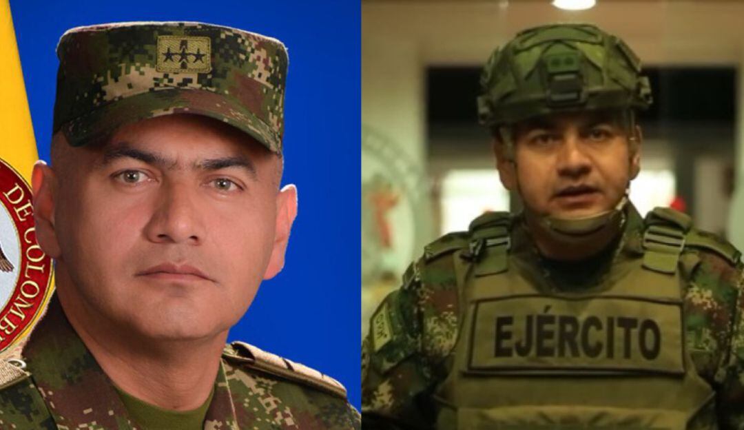 Comandante de la Tercera División del Ejército, Brigadier general Jhon Jairo Rojas