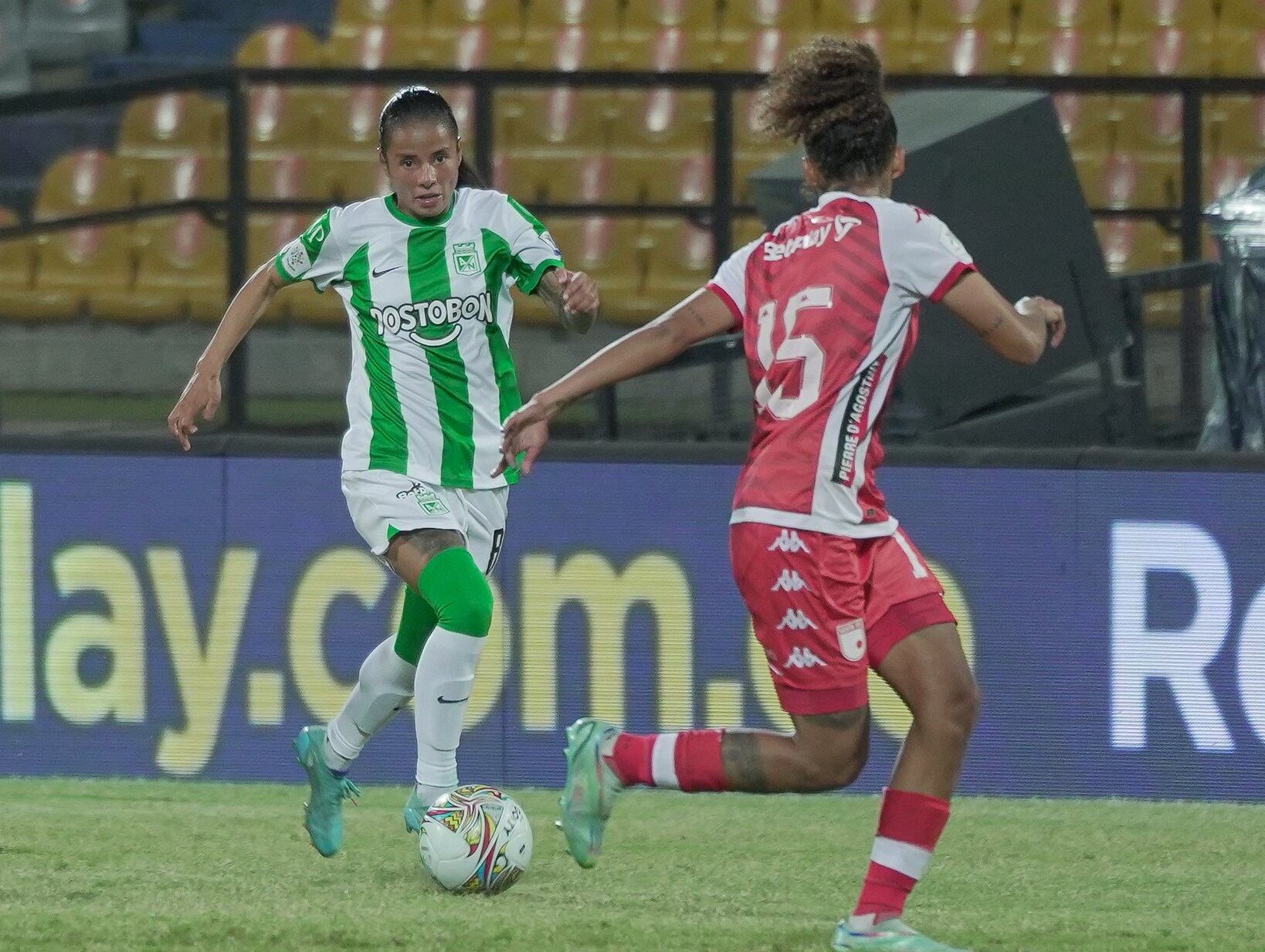 Nacional vs. Santa Fe Liga Femenina / @naloficialfem