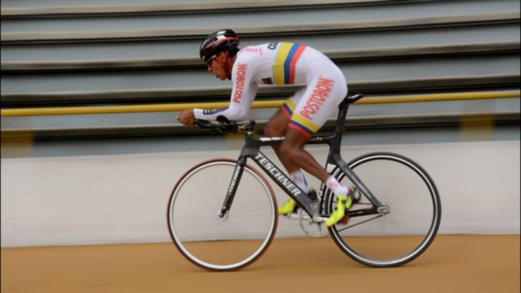 Diego Dueñas se prepara para el mundial de pista en Holanda