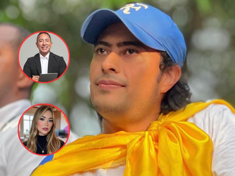 Nicolás Petro, Day Vásquez y Ricardo Roa (Fotos vía Procuraduría y cuenta de X de la entidad @PGN_COL)