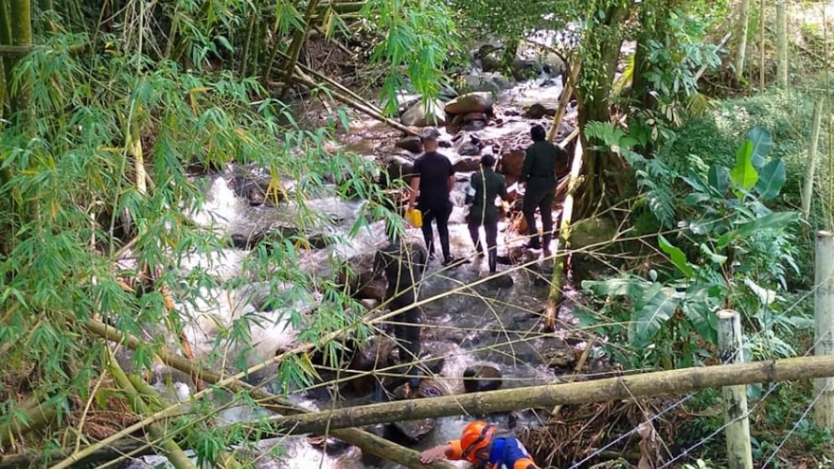 8 días completa la búsqueda del Policía Faber Martínez desaparecido en una creciente en Manizales