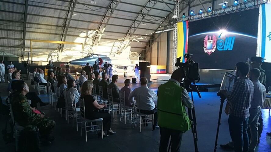 Colombia actualiza tecnológicamente su flota de Kfir. Foto: Cortesía Fuerza Aérea Colombiana