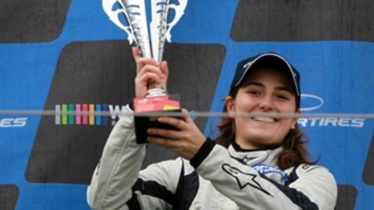 Tatiana Calderón: "Encontrarme con este podio ha sido increíble"