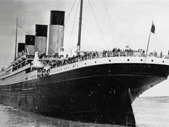 El Titanic. Foto: Archivo EFE.