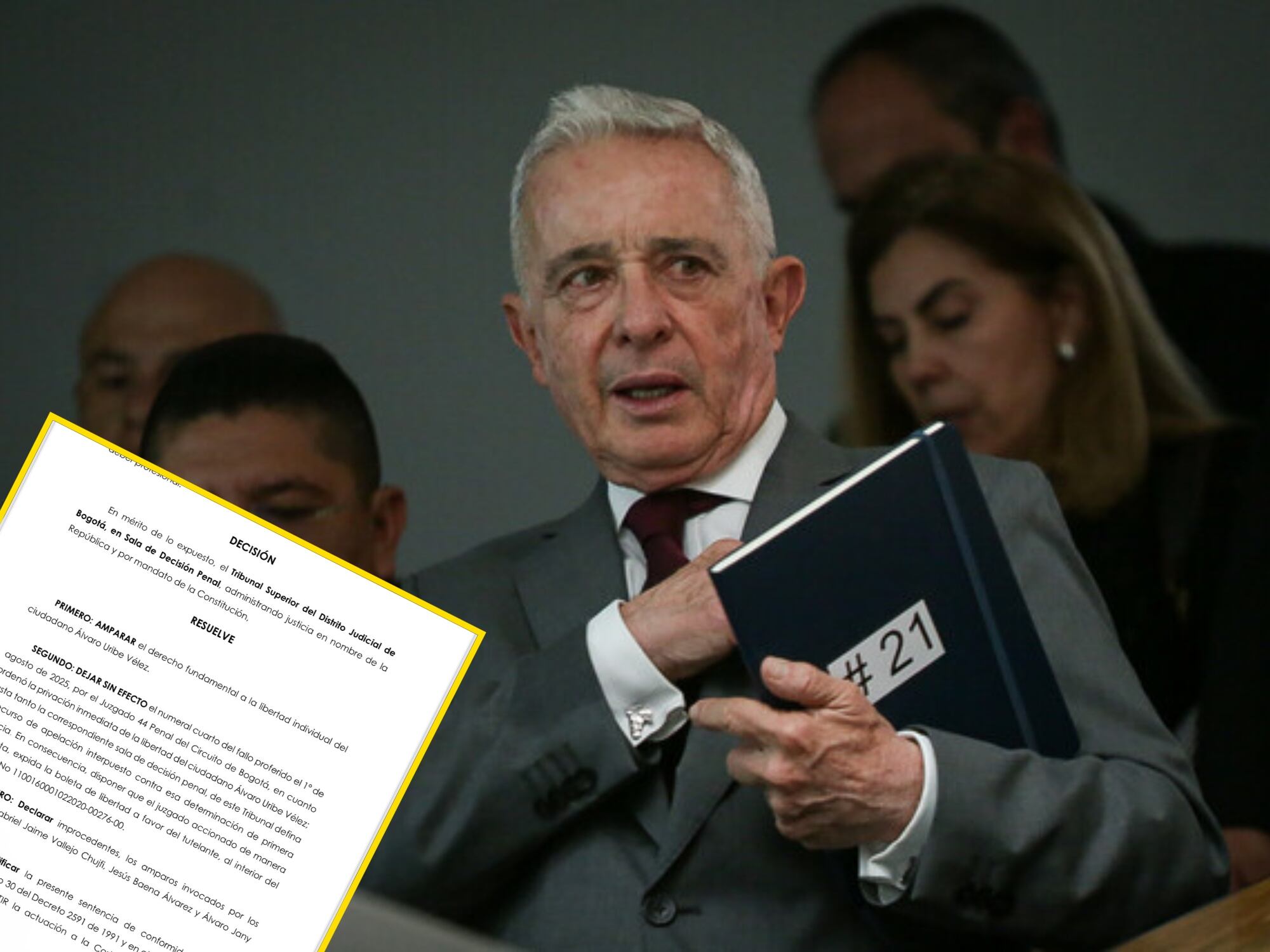 Álvaro Uribe. Foto: Colprensa.