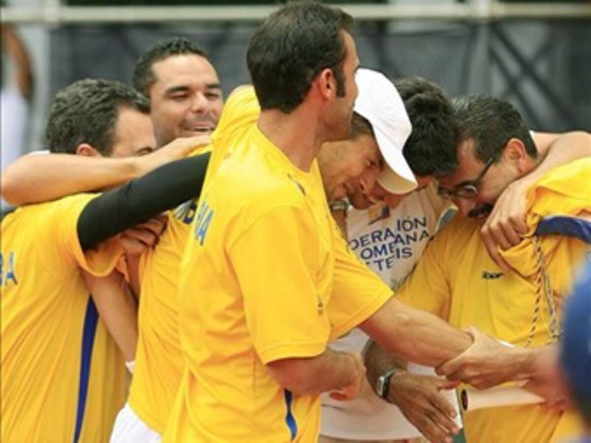 Colombia se clasifica por primera vez a una repesca por el Grupo Mundial de Copa Davis
