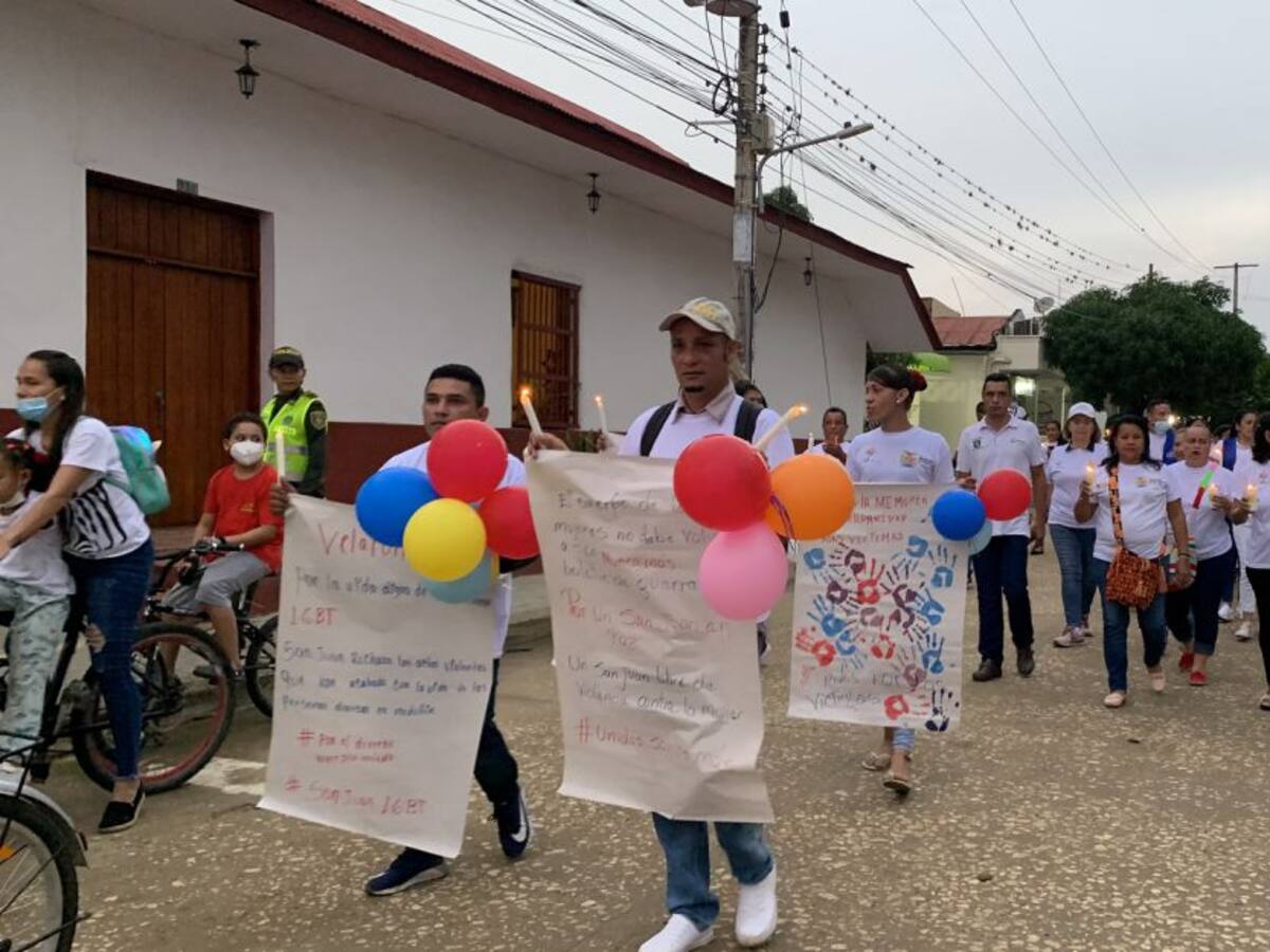 Con caminata y velatón San Juan Nepomuceno honró a sus víctimas