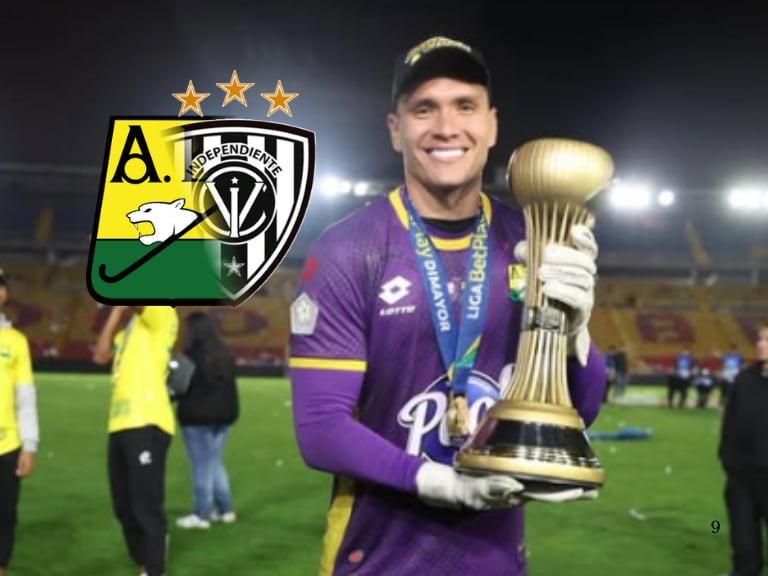 Aldair Quinta no es mas arquero de Bucaramanga / Composición Caracol Radio