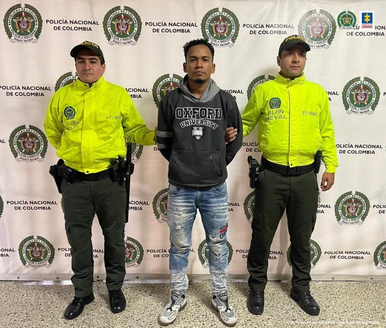 El presunto responsable del feminicidio, identificado como Luis Alfonso Rivera, fue enviado a prisión. Cortesía: Fiscalía.