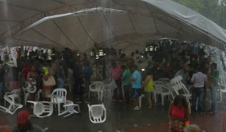 Plaza Alfonso López en Valledupar.