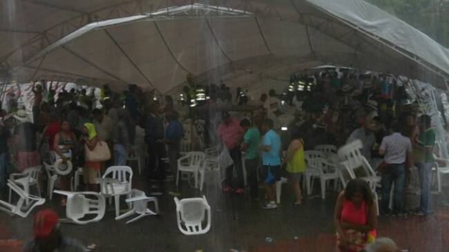 Plaza Alfonso López en Valledupar.