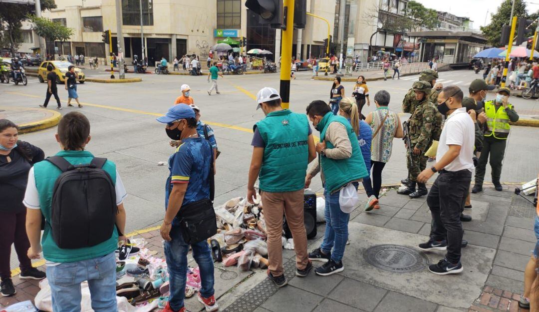 Patrullaje de las autoridades en Bucaramanga