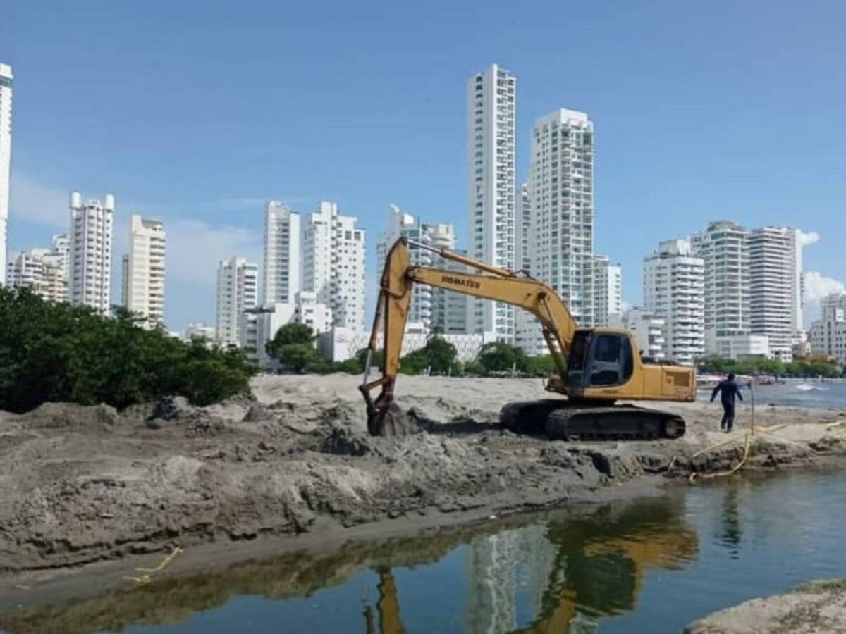 Solicitan que maquinaria amarilla opere más tiempo para oxigenar El Laguito