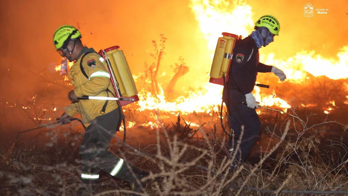 Huila registra 381 hectáreas afectadas por incendios en la temporada de menos lluvias
