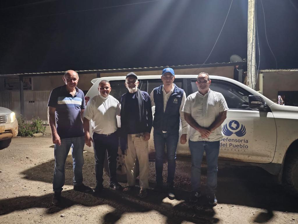 A una comisión humanitaria en el Catatumbo fue entregado el ganadero Heriberto Urbina