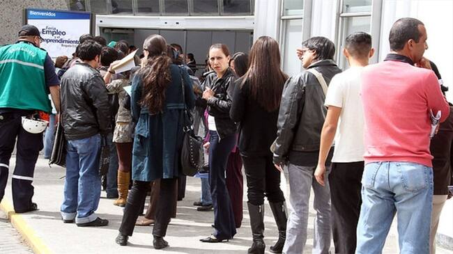 Desempleo durante 2017 aumentó al compararse con la cifra que dejó el 2016. Foto: Colprensa