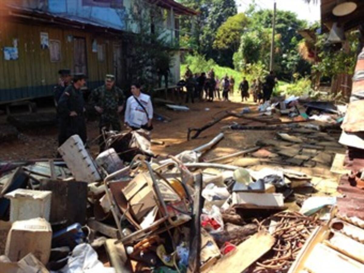 Mindefensa califica de “diabólico” atentado de las Farc en Miraflores