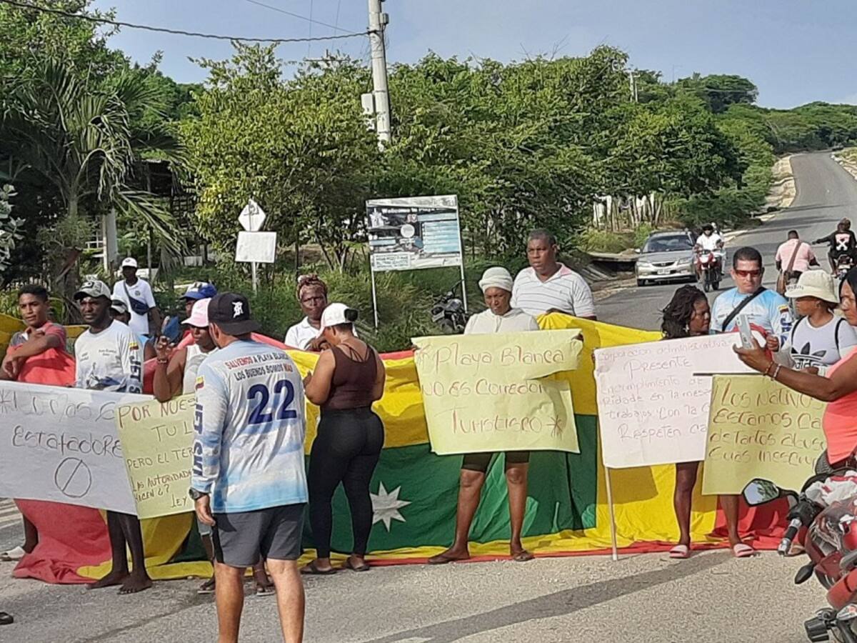 Nativos de Barú protestaron por presunta competencia desleal de agencias de turismo