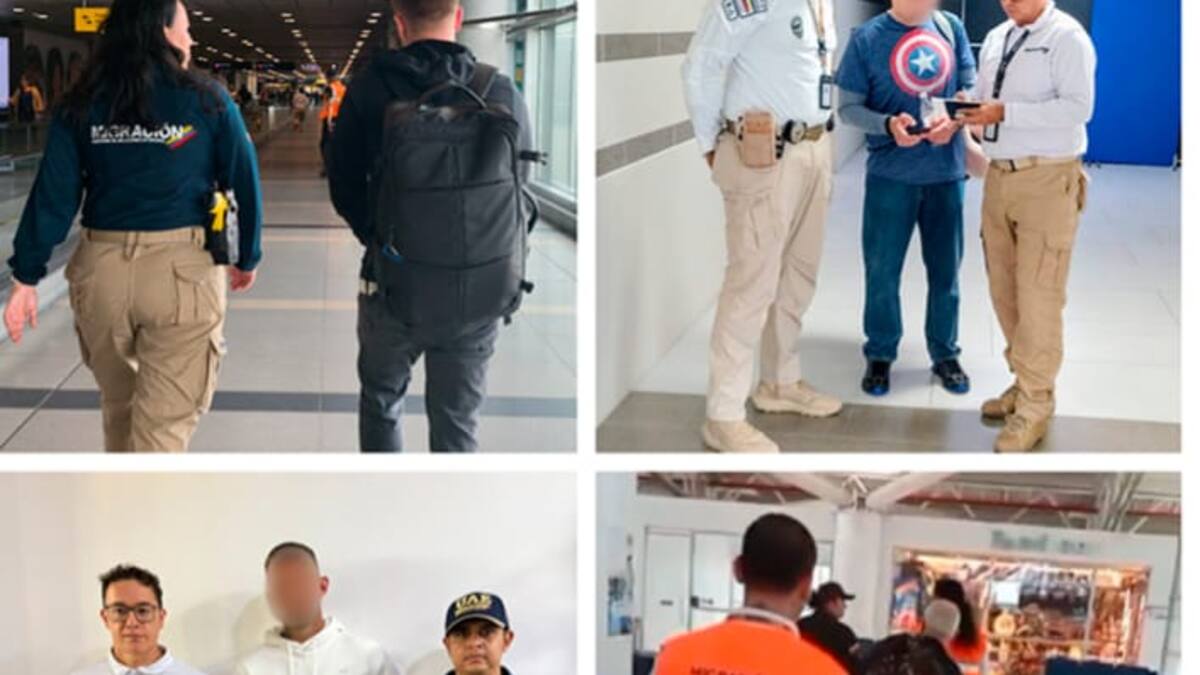 En el aeropuerto el Edén de Armenia inadmitieron ciudadano de USA con alerta por turismo sexual