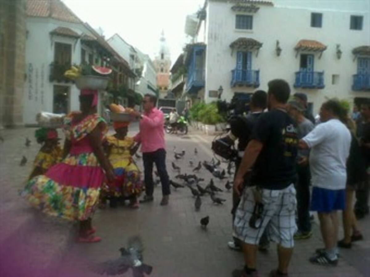 Ricardo Montaner graba su nuevo vídeo en Cartagena