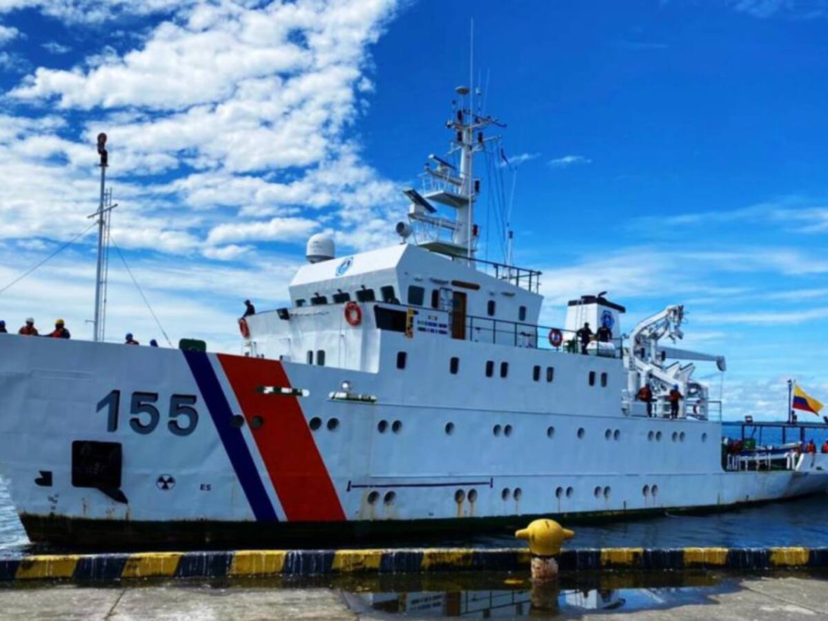 El buque ARC Providencia conmemora su cuadragésimo aniversario