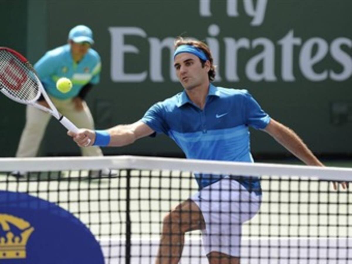 Federer venció a Del Potro y avanzó a semifinales de Indian Wells