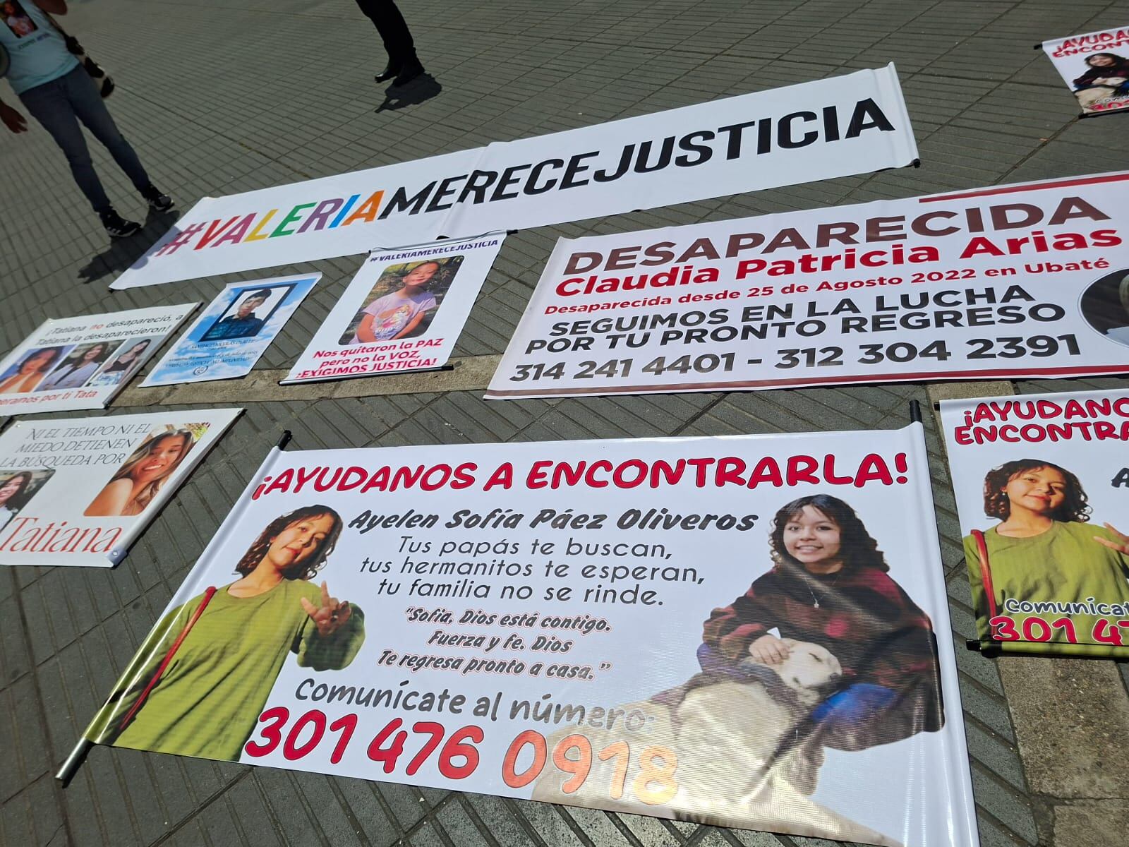 Familiares de personas desaparecidas en Bogotá exigen respuesta por parte de la Fiscalía